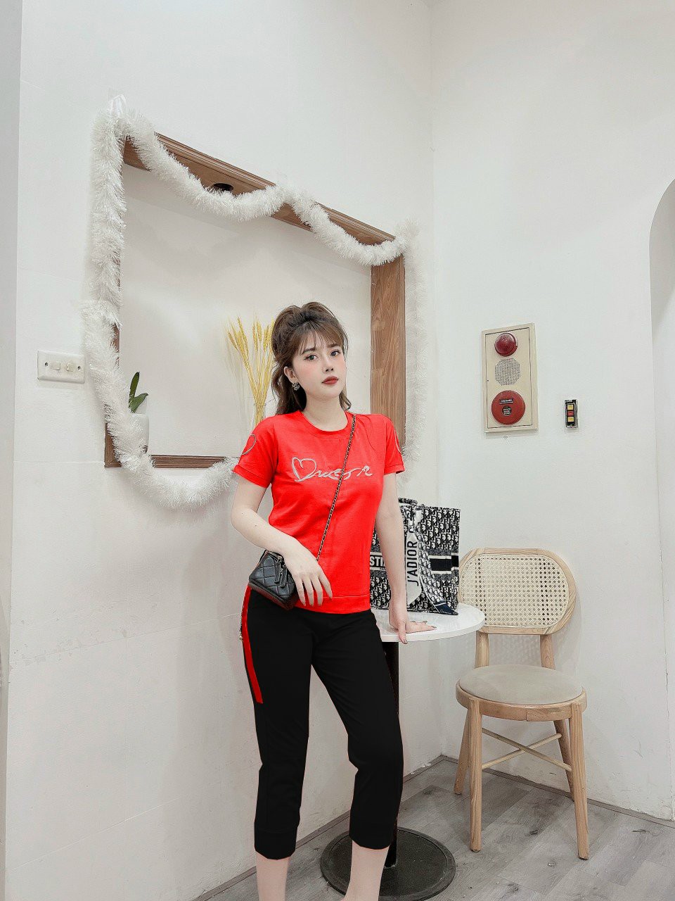 BỘ THỜI TRANG TIM THÊU - BTN418